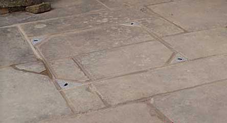 Yorkstone grate cover